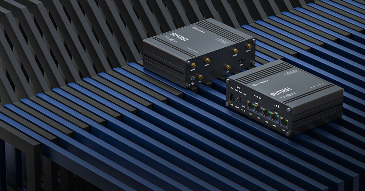 Teltonika RUTM51 cellular hardware